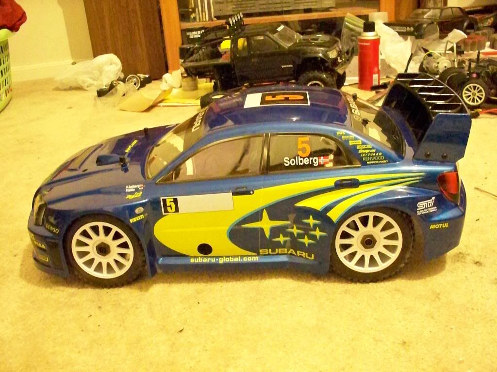 traxxas rally vxl body